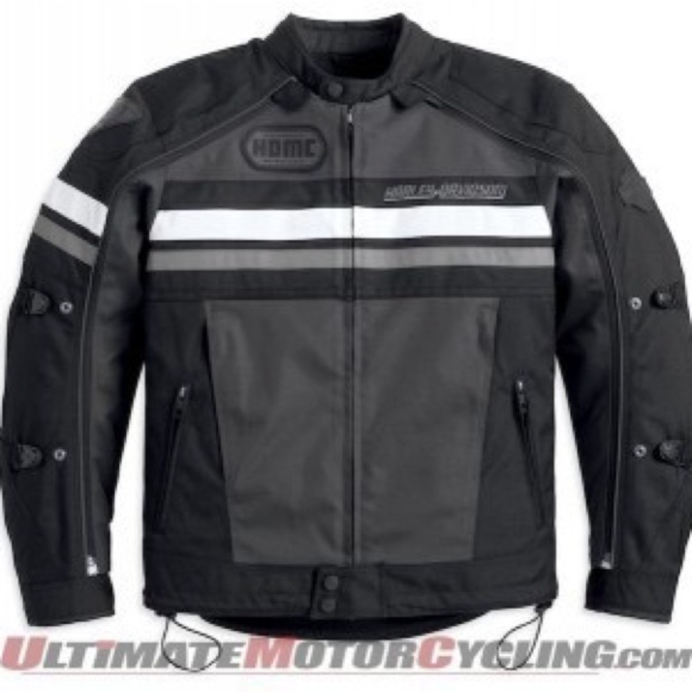 Harley-Davidson Black and Gray Performance Jacket